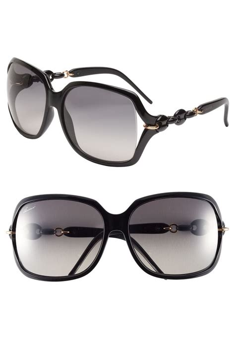 gucci 59mm chain link sunglasses|Gucci sunglasses nordstrom.